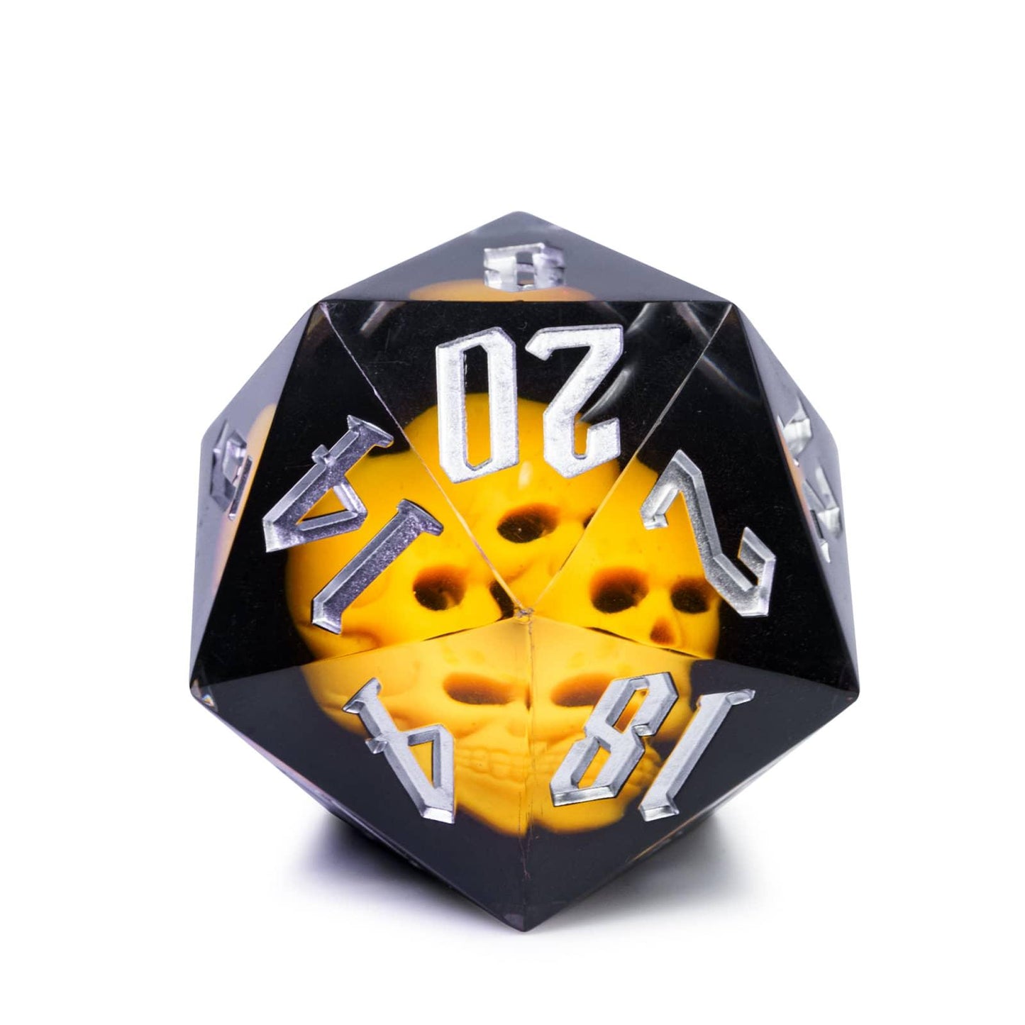 Dado D20 para RPG de Resina 55mm - NERD BEM TRAJADO