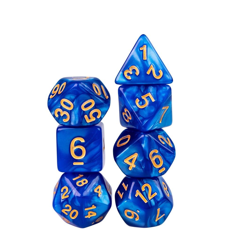 Kit de Dados RPG de Resina - NERD BEM TRAJADO