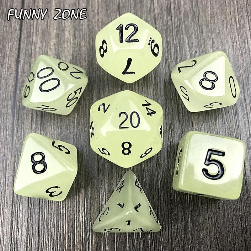 Kit de Dados RPG de Resina - NERD BEM TRAJADO