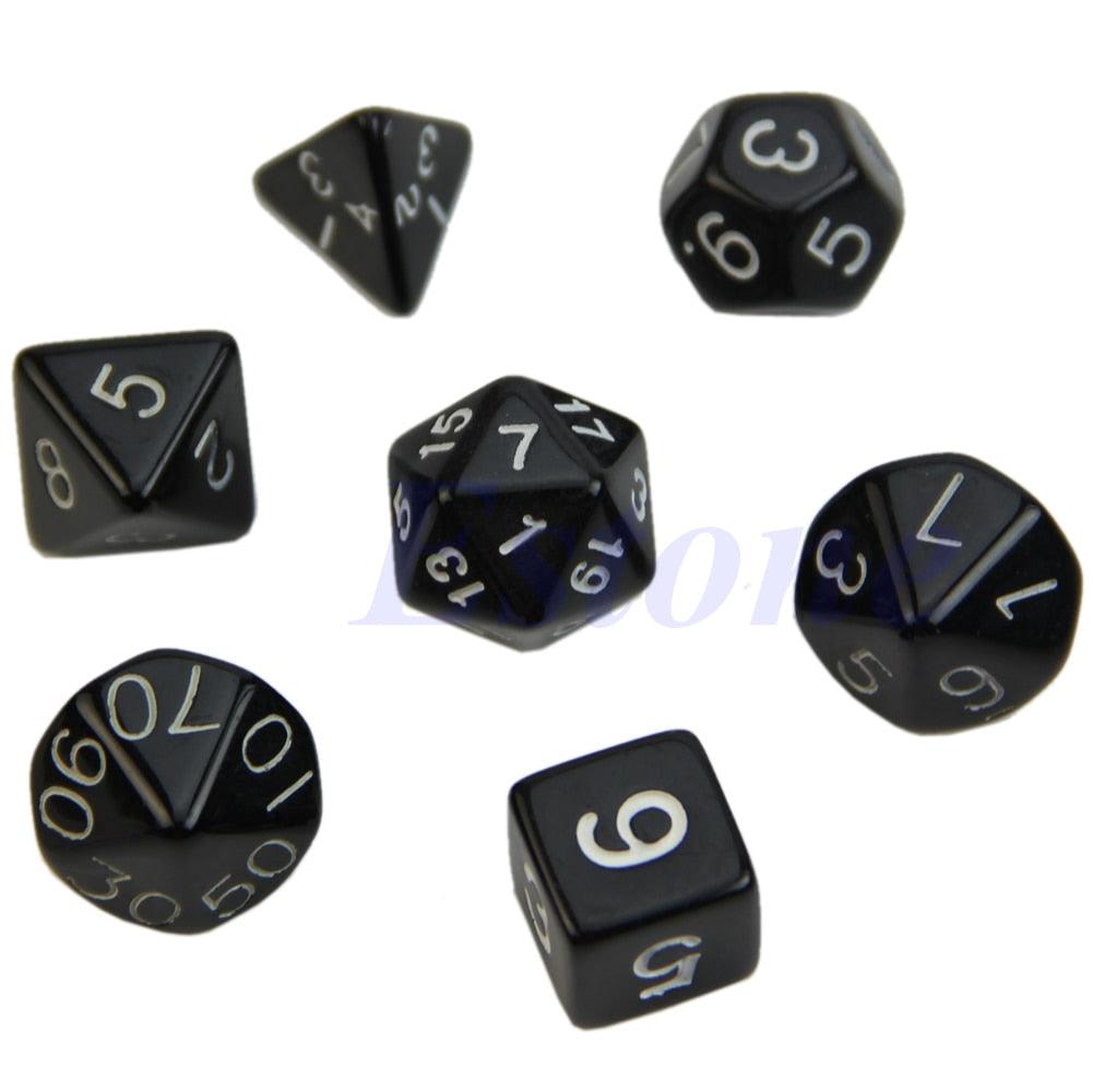 Kit de Dados RPG de Resina - NERD BEM TRAJADO