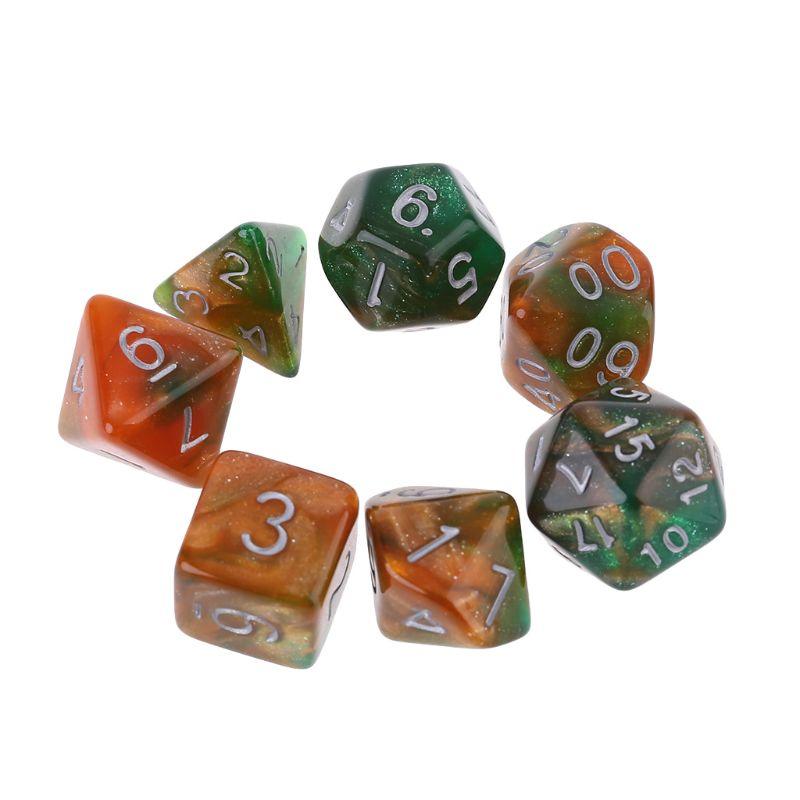 Kit de Dados RPG de Resina - NERD BEM TRAJADO