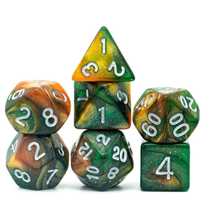 Kit de Dados RPG de Resina - NERD BEM TRAJADO