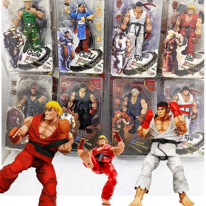 Action Figure Personagens Street Fighter - NERD BEM TRAJADO