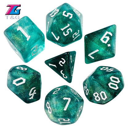 Kit de Dados RPG de Resina - NERD BEM TRAJADO