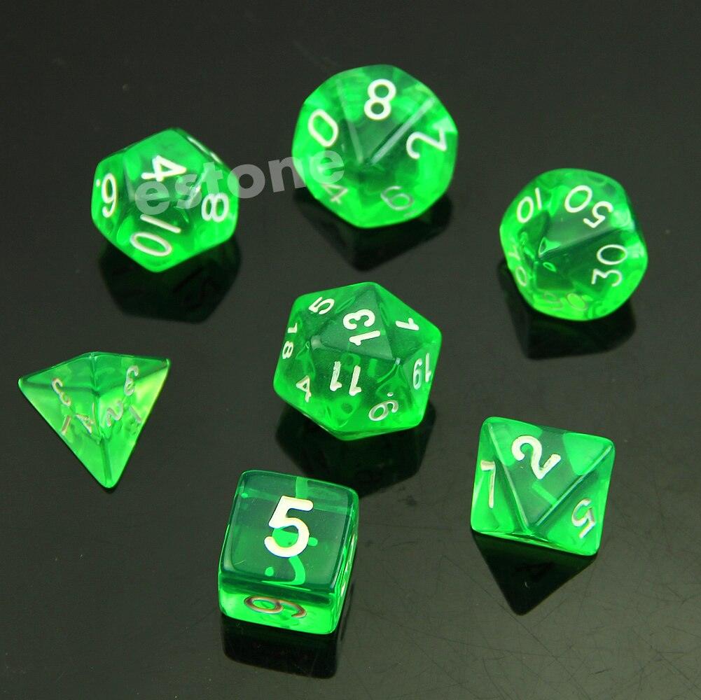 Kit de Dados RPG de Resina - NERD BEM TRAJADO