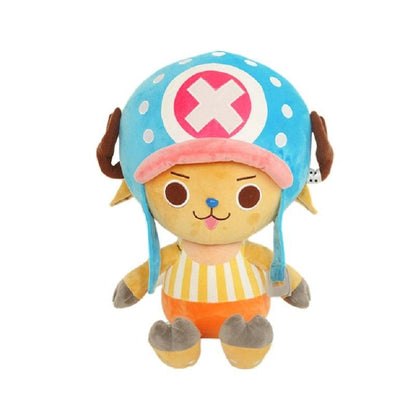 New 25CM One Piece Anime Figures Cosplay Plush Toys Zoro Luffy Chopper Ace Law Cute Doll Cartoon Stuffed Pendants Kids Xmas Gift - NERD BEM TRAJADO