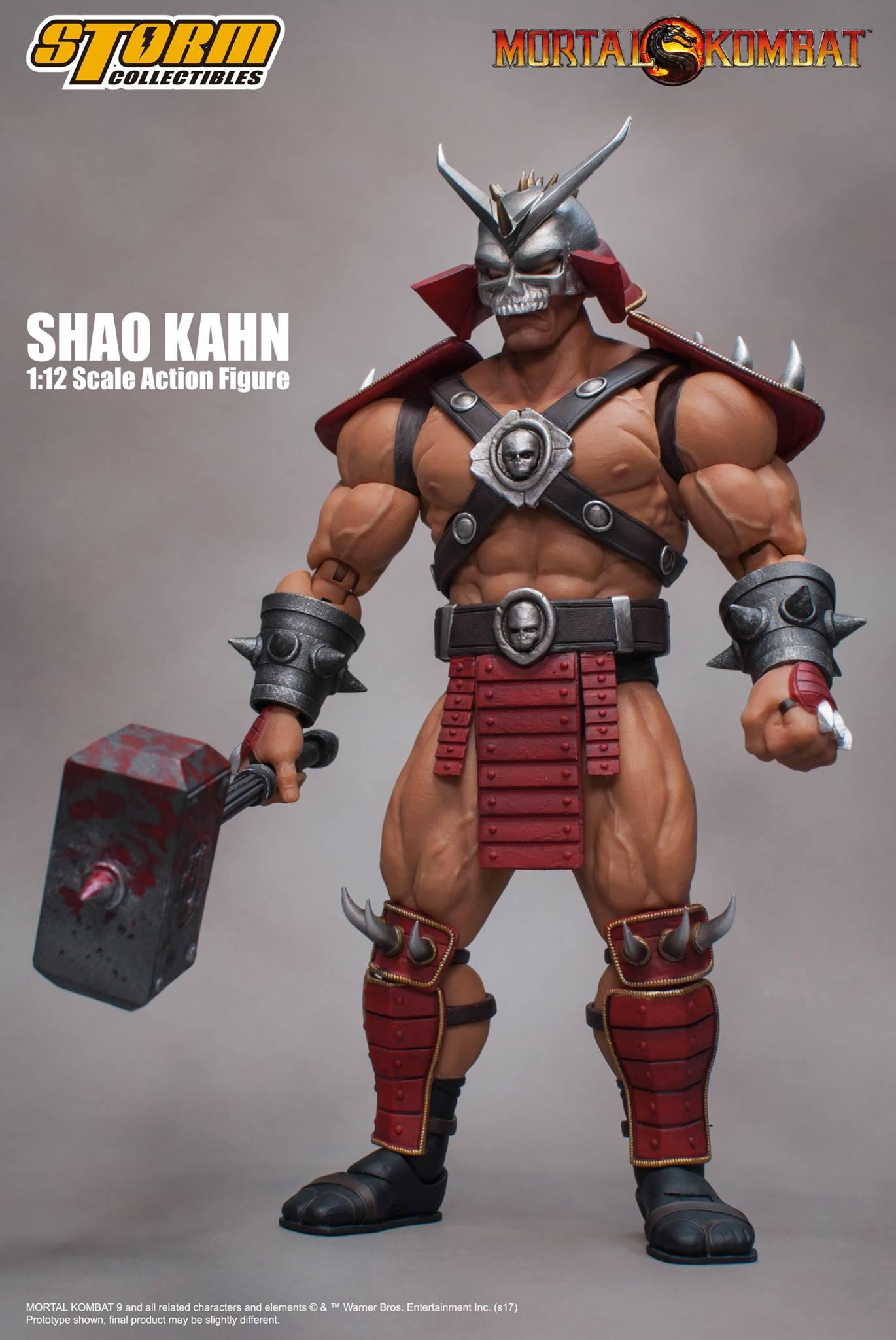 Action Figure Shao Khan - Mortal Kombat - NERD BEM TRAJADO