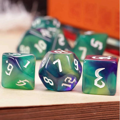 Kit de Dados RPG de Resina - NERD BEM TRAJADO