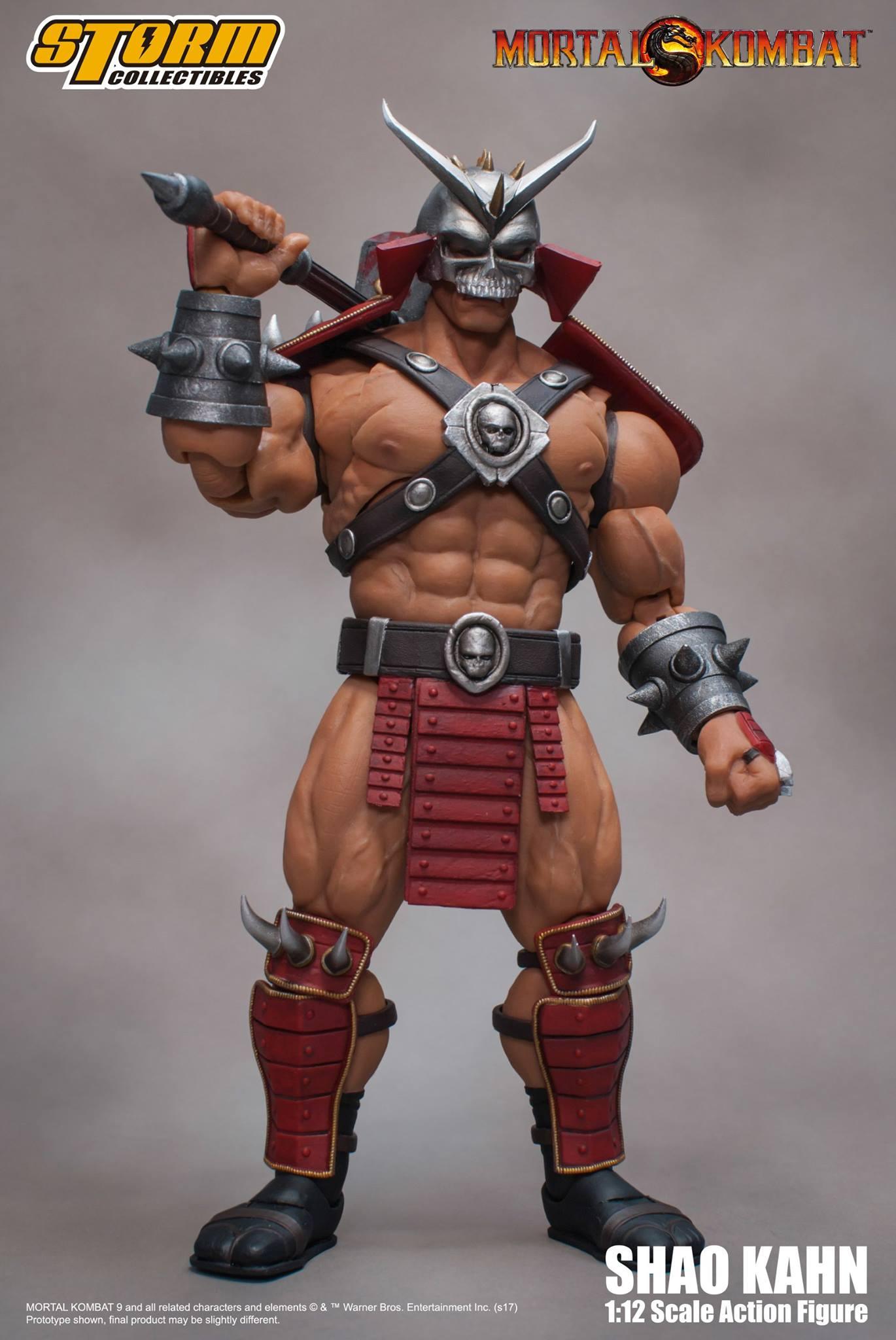 Action Figure Shao Khan - Mortal Kombat - NERD BEM TRAJADO