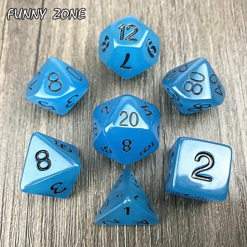 Kit de Dados RPG de Resina - NERD BEM TRAJADO