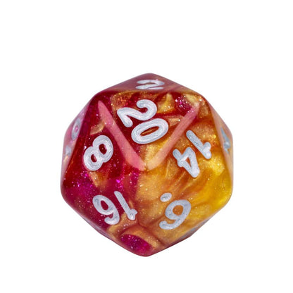 Kit de Dados RPG de Resina - NERD BEM TRAJADO