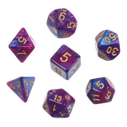 Kit de Dados RPG de Resina - NERD BEM TRAJADO