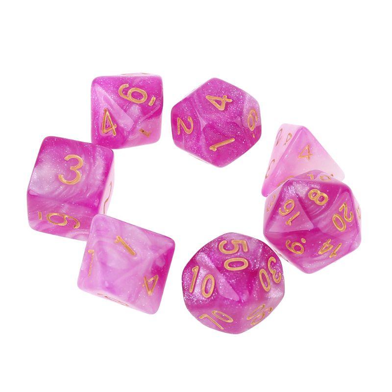 Kit de Dados RPG de Resina - NERD BEM TRAJADO