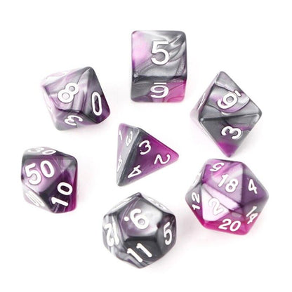 Kit de Dados RPG de Resina - NERD BEM TRAJADO