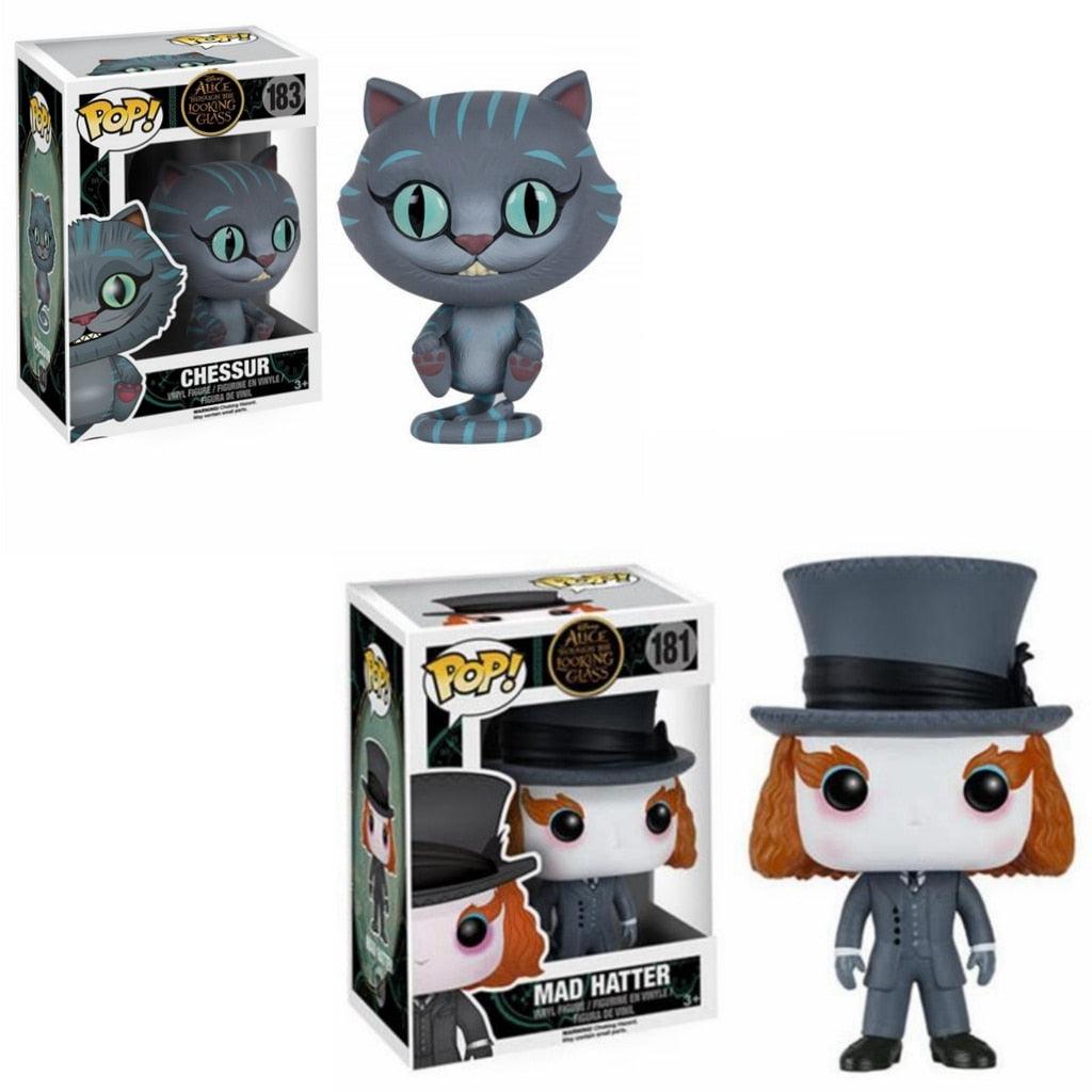 Funko Pop Chapeleiro Maluco e Gato de Cheshire - NERD BEM TRAJADO