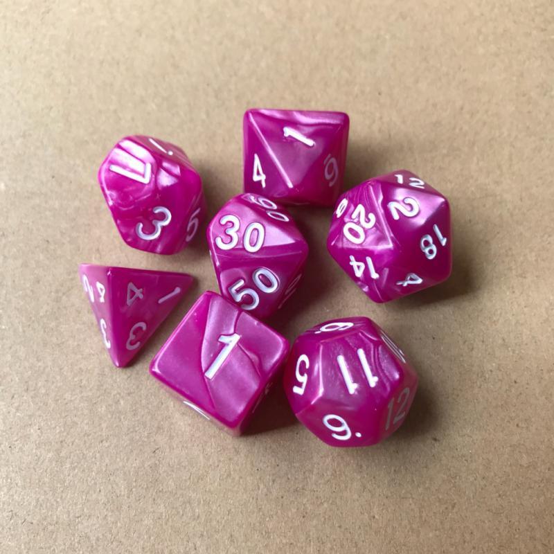 Kit de Dados RPG de Resina - NERD BEM TRAJADO