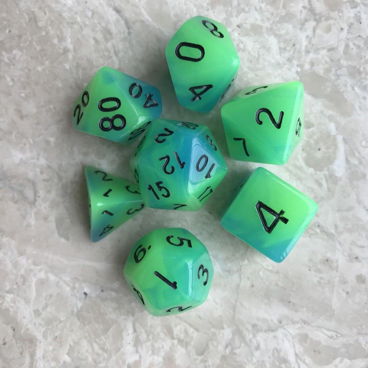 Kit de Dados RPG de Resina - NERD BEM TRAJADO