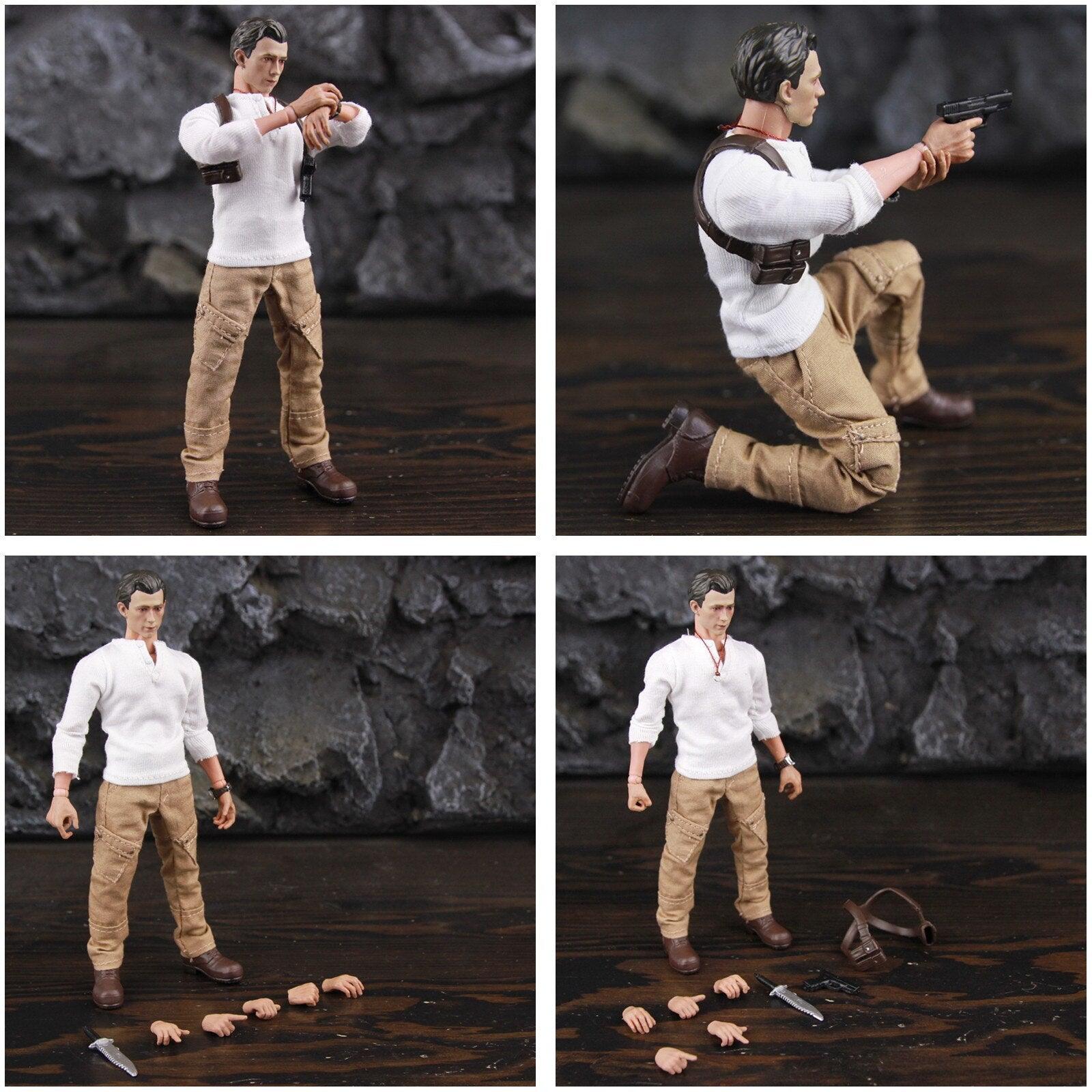 Action Figure Nathan Drake - Uncharted - NERD BEM TRAJADO