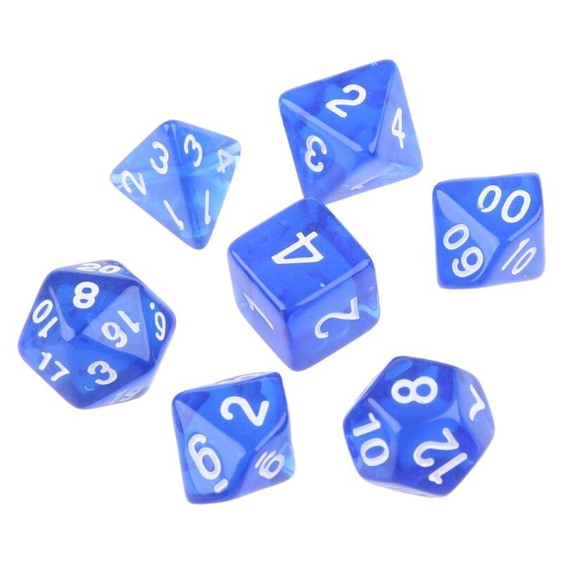 Kit de Dados RPG de Resina - NERD BEM TRAJADO