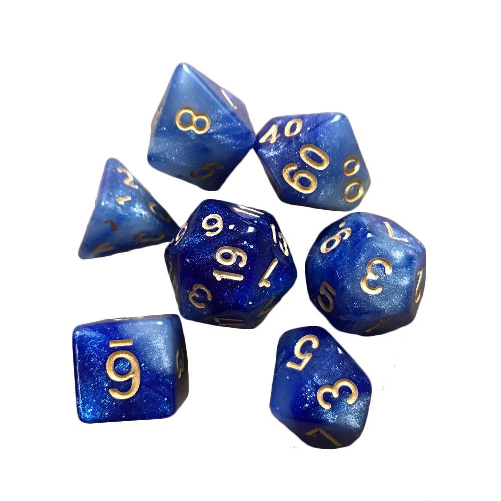 Kit de Dados RPG de Resina - NERD BEM TRAJADO