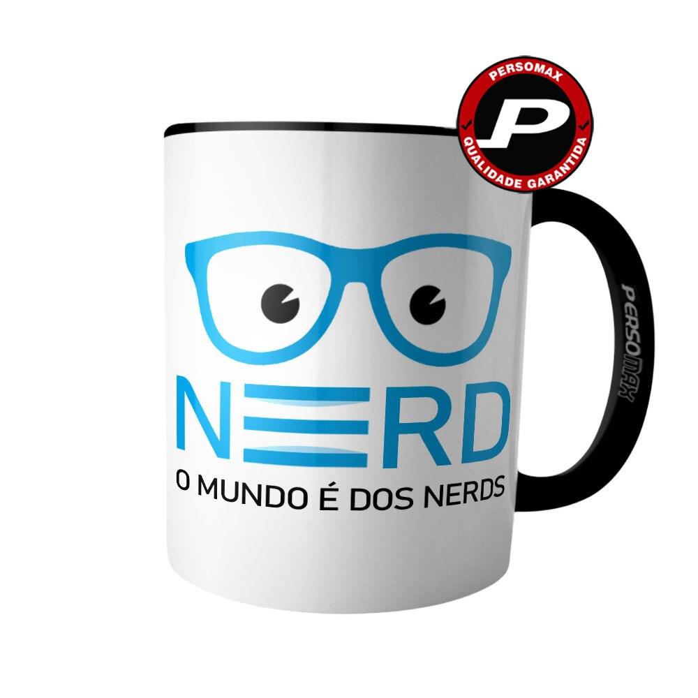 Caneca Geek Persomax - NERD BEM TRAJADO