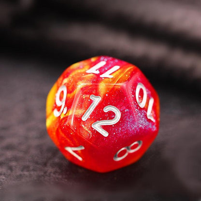 Kit de Dados RPG de Resina - NERD BEM TRAJADO