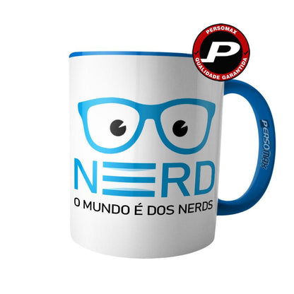 Caneca Geek Persomax - NERD BEM TRAJADO